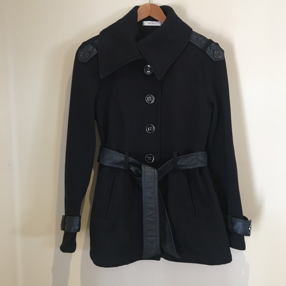 Ricki’s black pea coat